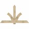 Ekena Millwork Redmond Rough Sawn Timber Gable Bracket, Douglas Fir, 72"W x 45"H x 4"D x 6"F, 15/12 Pitch GBW072X45X0406RED00RDF - alternate 1